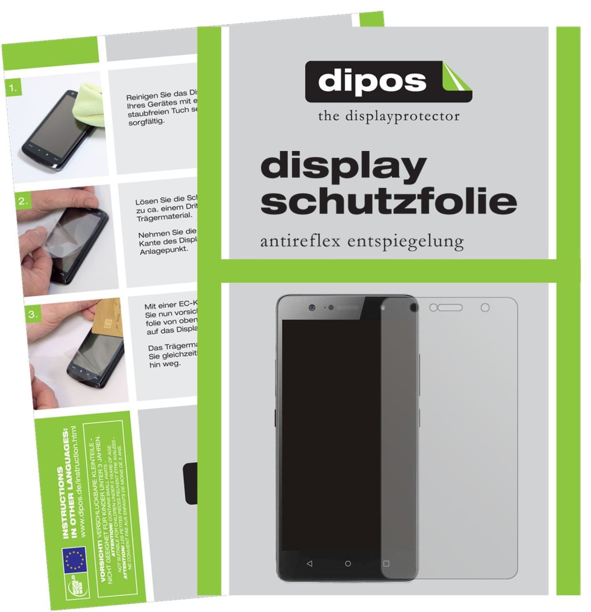 6x Schutzfolie matt für Lenovo K8 Plus Display-Sch (1)