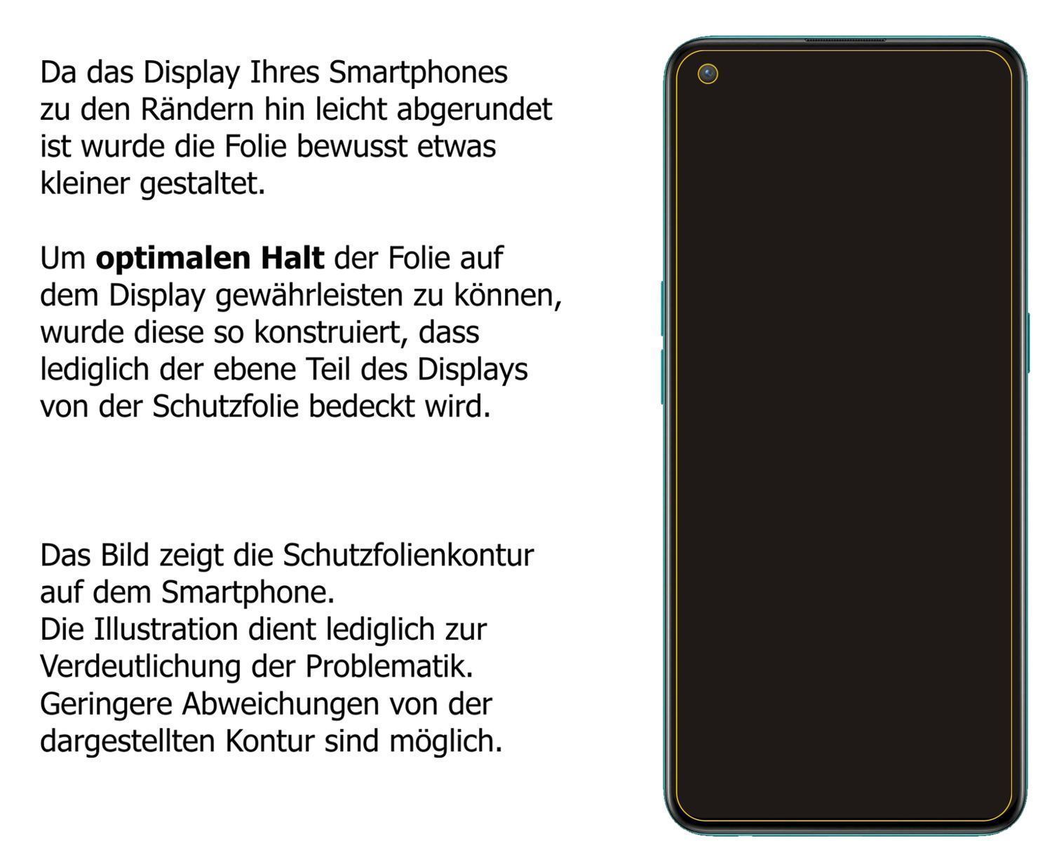 2x 9H Schutzfolie für OnePlus Nord 2 CE Panzerfoli (3)