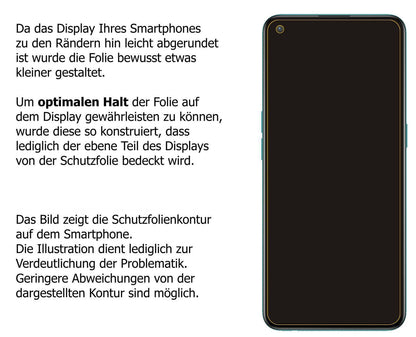 2x 9H Schutzfolie für OnePlus Nord 2 CE Panzerfoli (3)