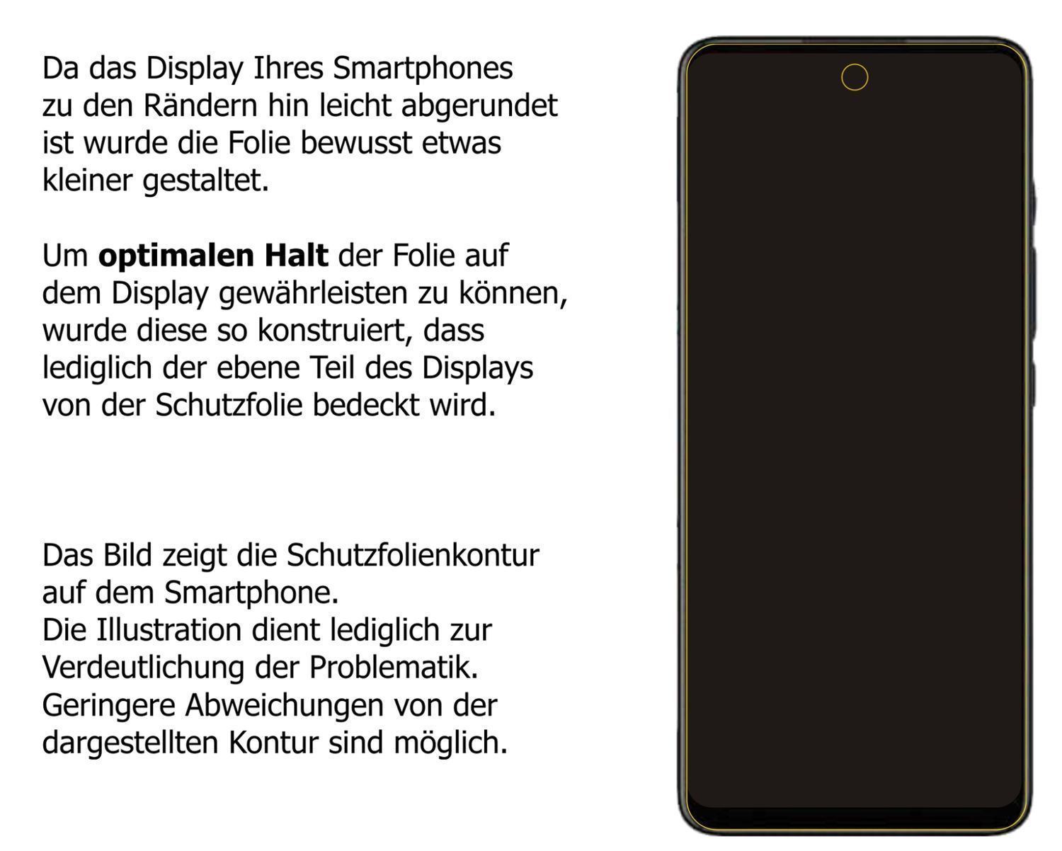 1x 9H Schutzfolie matt für Motorola E30 Panzerfoli (3)