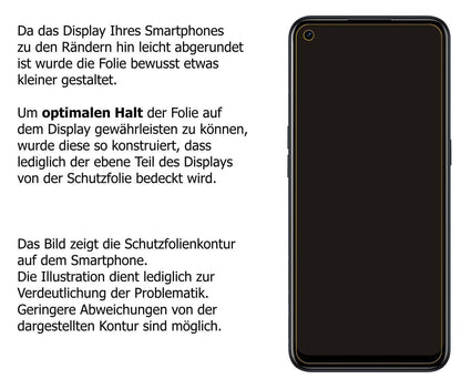 2x 9H Schutzfolie für Oppo A54s Panzerfolie (3)
