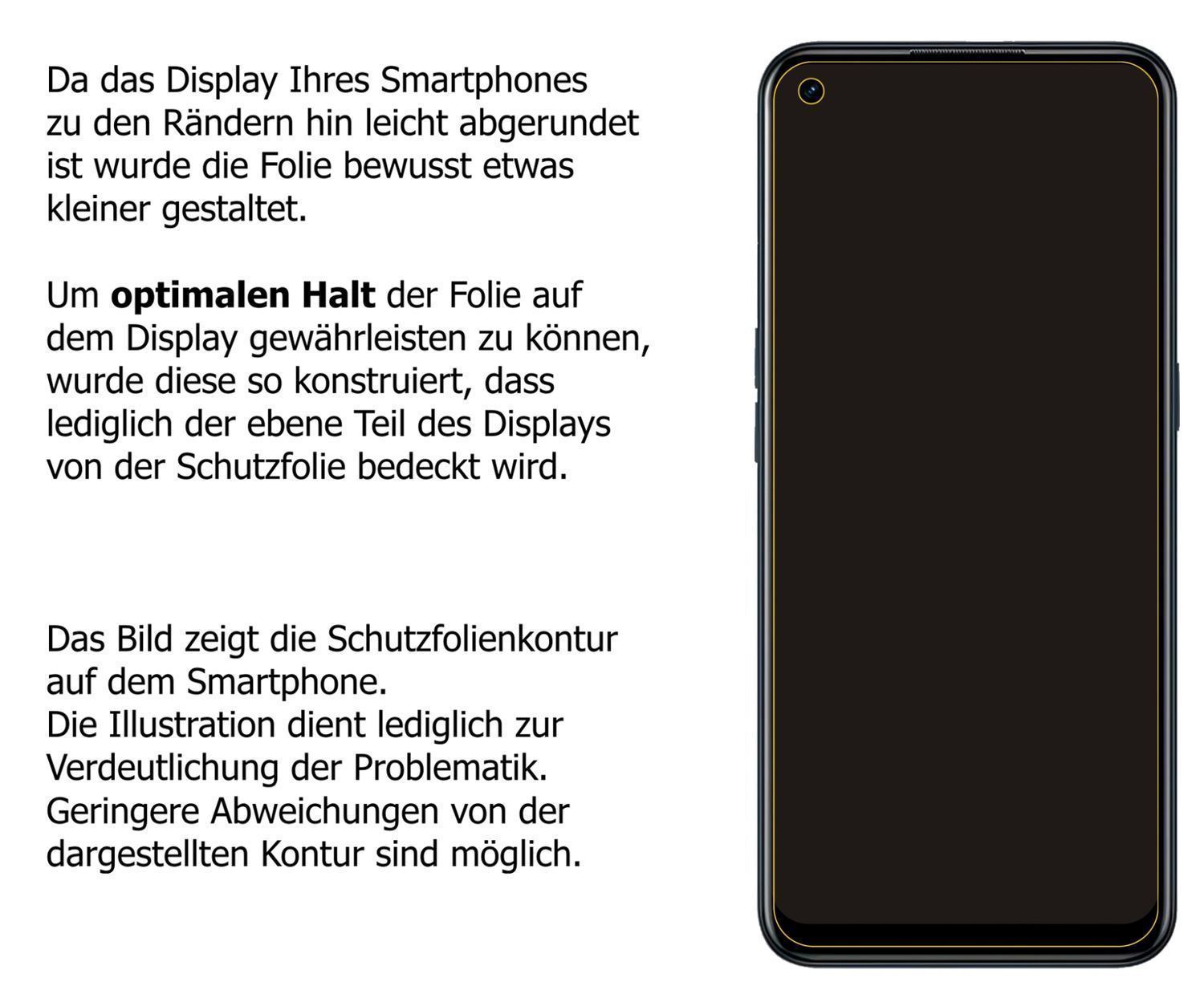 6x Schutzfolie matt für Oppo A11s Display-Schutzfo (6)