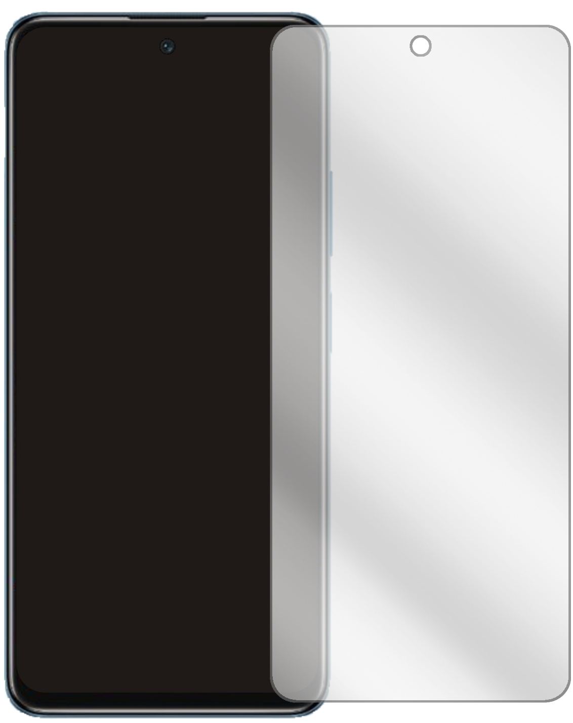 5x Schutzfolie klar für Poco M4 Pro Display-Schutz (2)