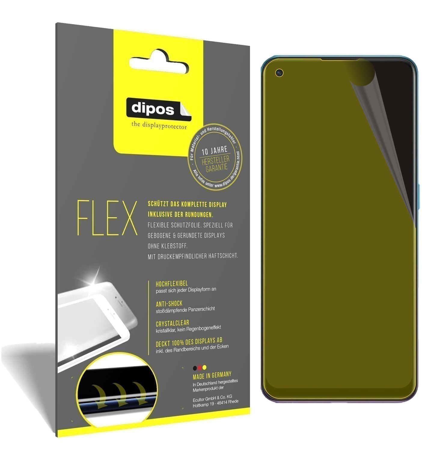 3x 3D Full Cover Schutzfolie für Oppo A95 (1)