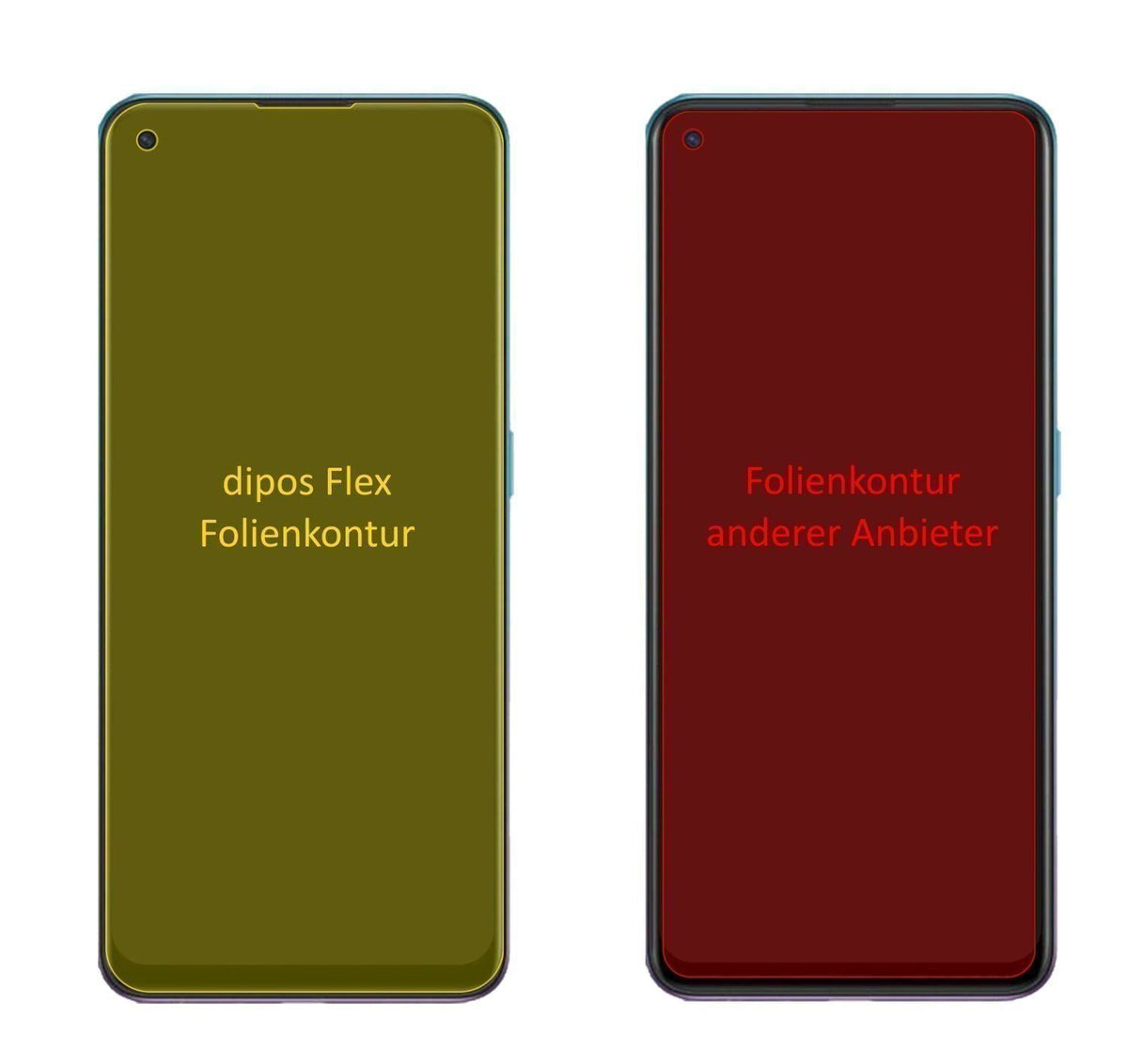 3x 3D Full Cover Schutzfolie für Oppo A95 (2)