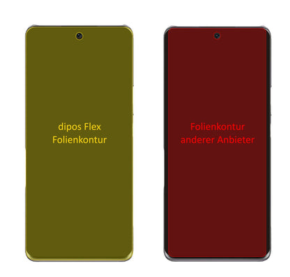 3x 3D Full Cover Schutzfolie für Honor 60 (2)
