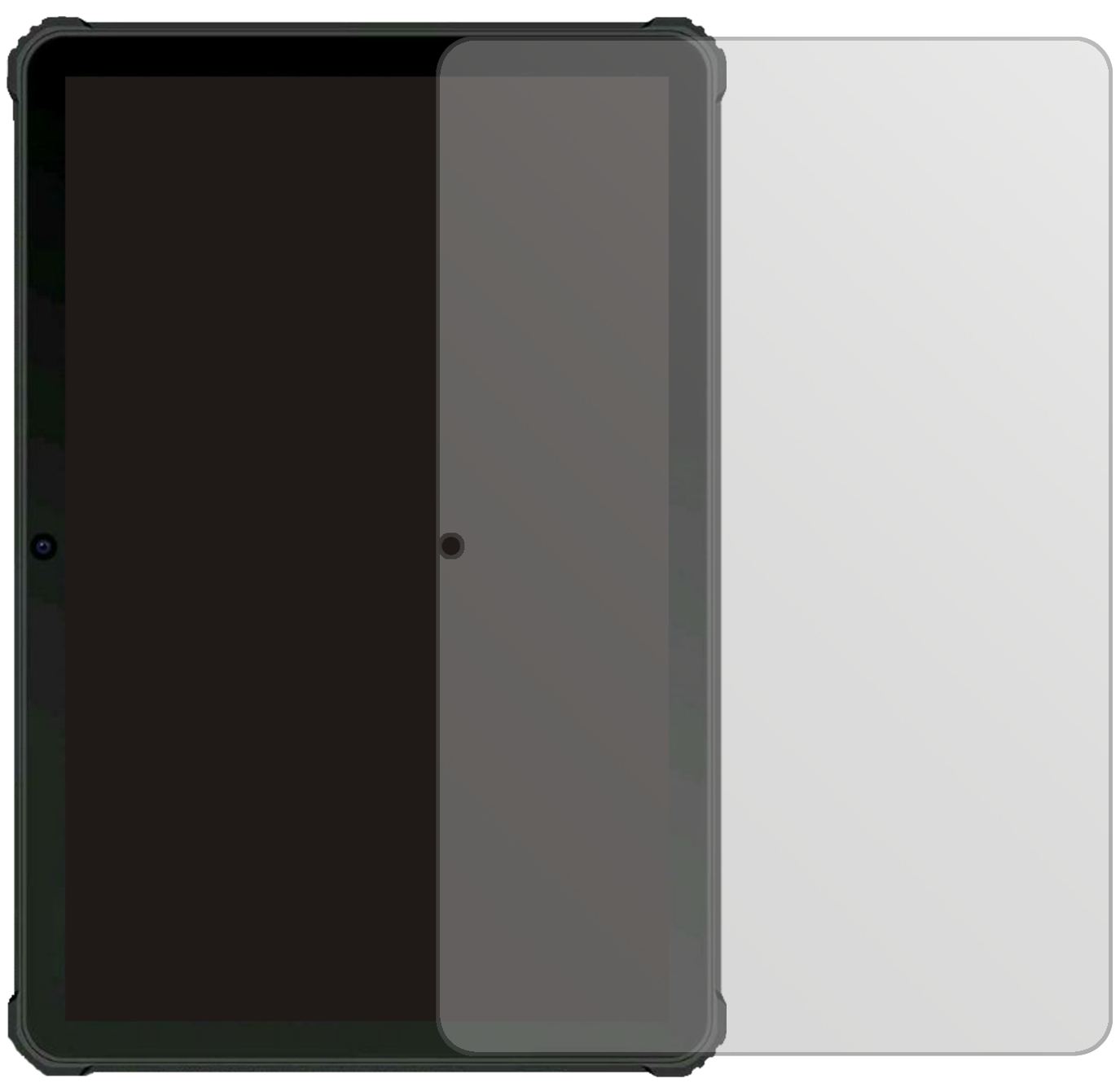2x Schutzfolie matt für Oukitel RT1 Display-Schutz (2)