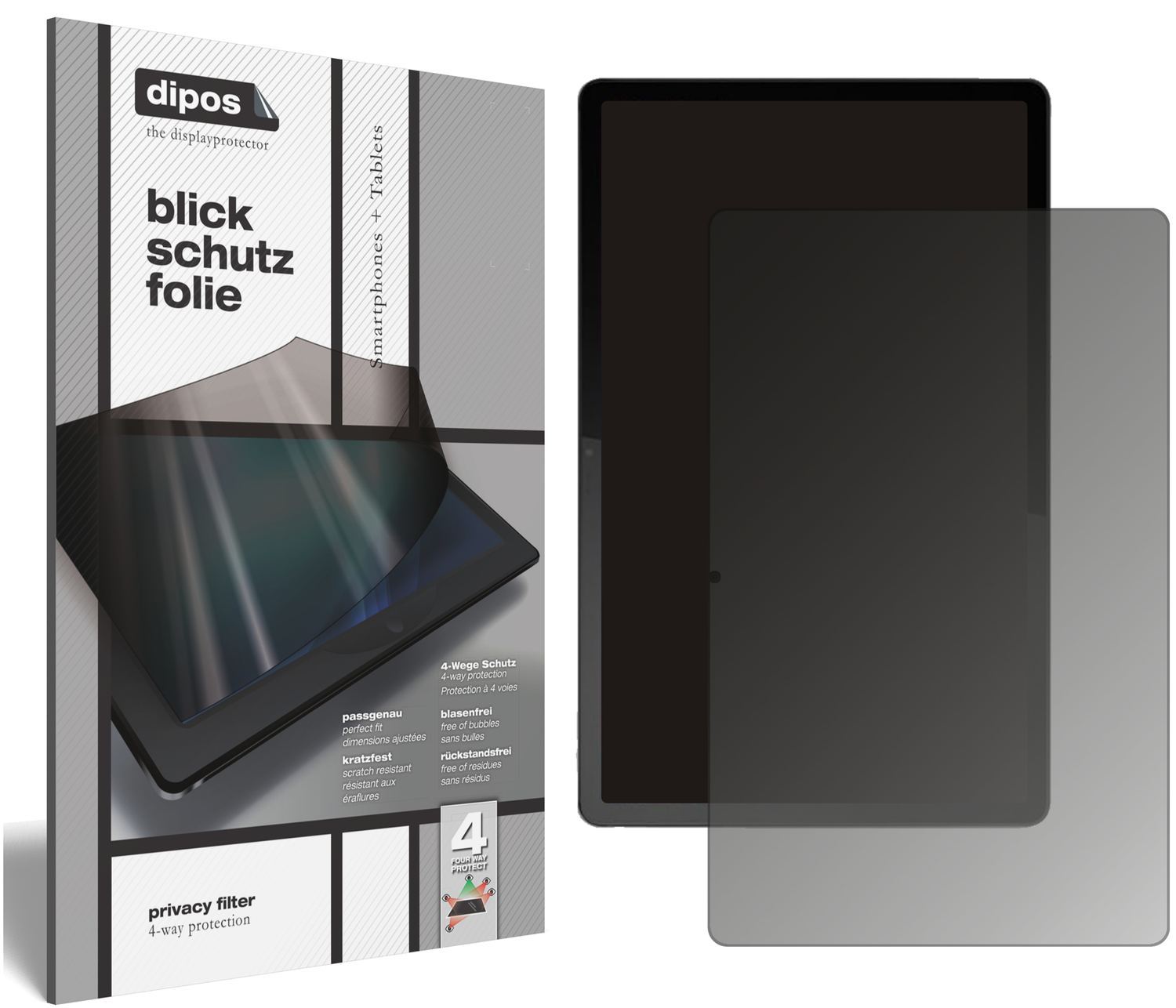 Blickschutzfolie für Lenovo Tab P11 Plus matt Schu (1)