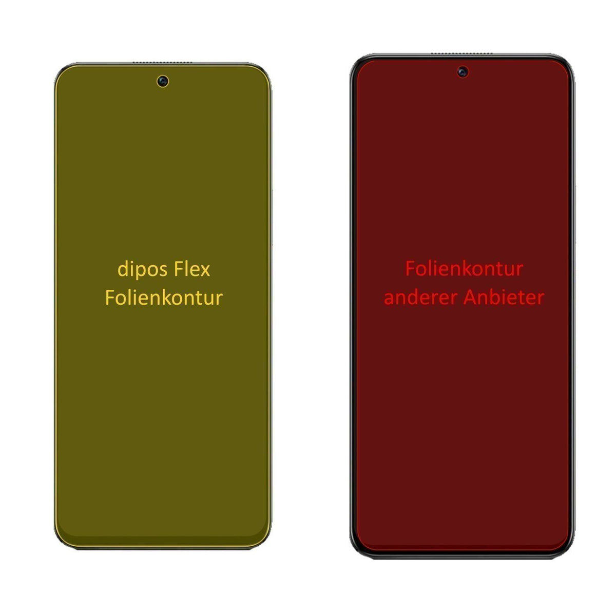 2x 3D Full Cover Schutzfolie für Honor X30i (2)