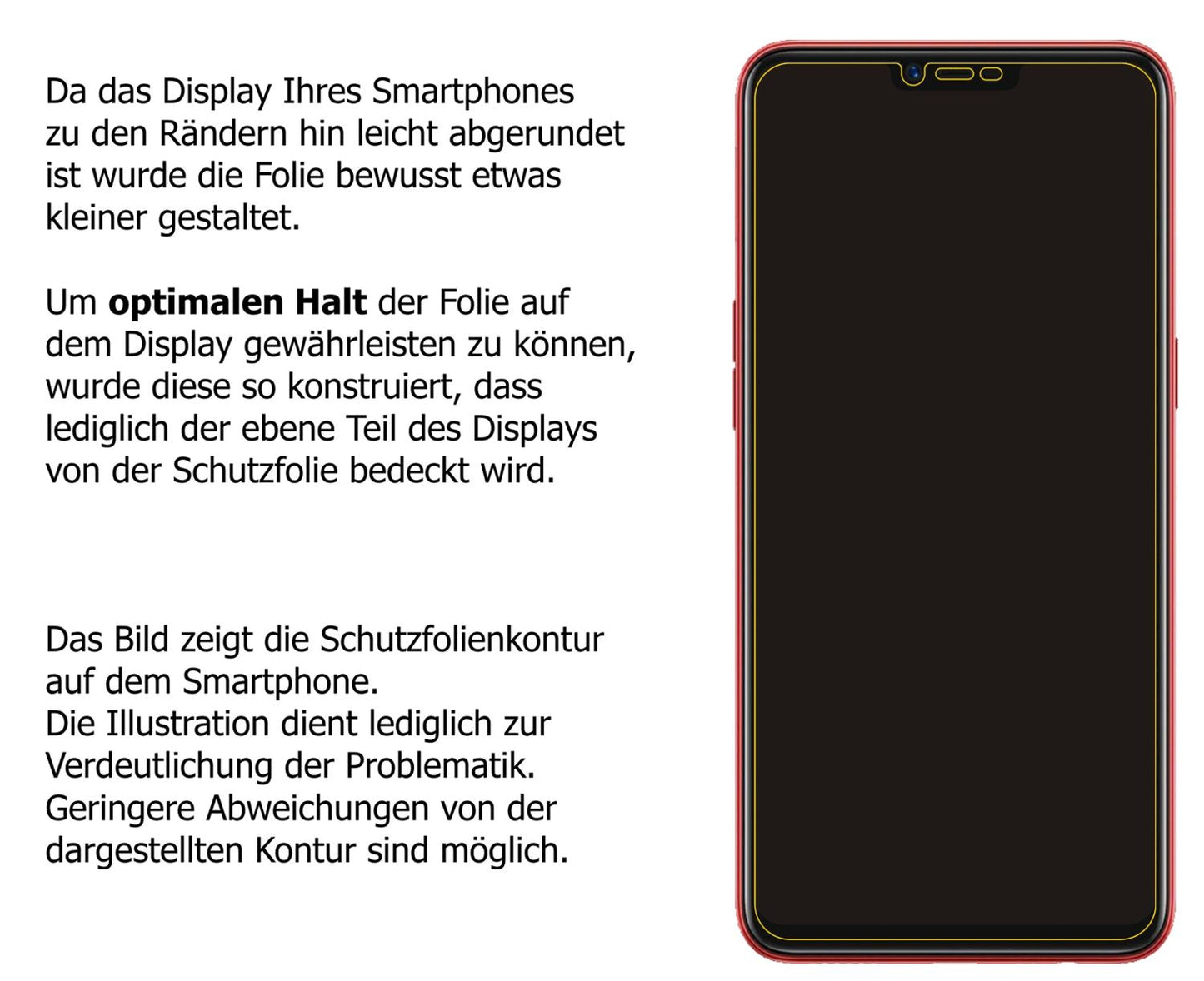 2x Schutzfolie klar für OPPO A3S Display-Schutzfol (5)