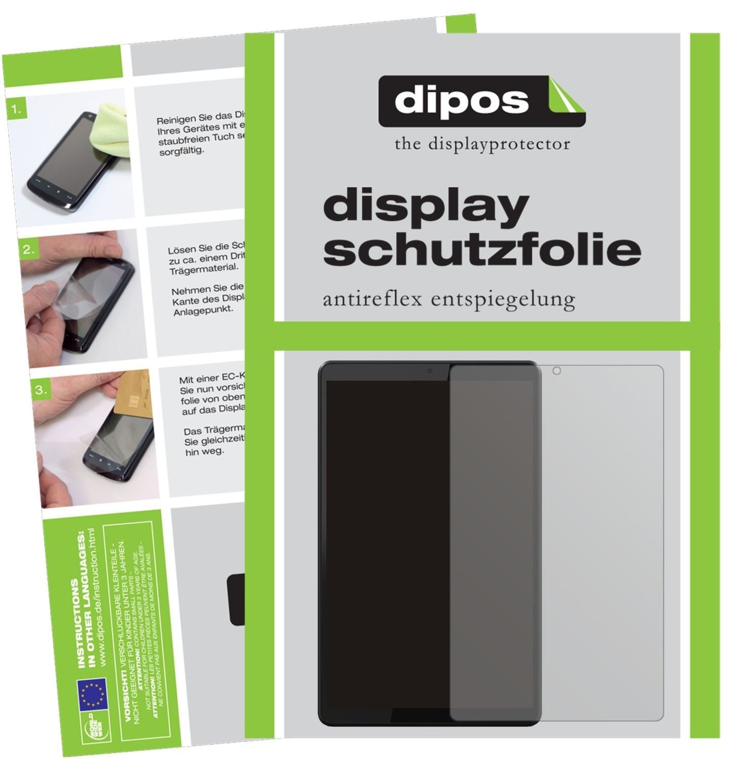 1x Schutzfolie matt für Lenovo Smart Tab M8 Displa (1)
