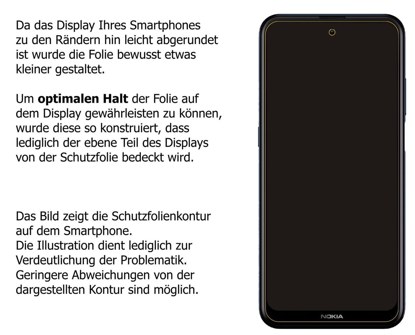 1x 9H Schutzfolie für Nokia X100 Panzerfolie (3)