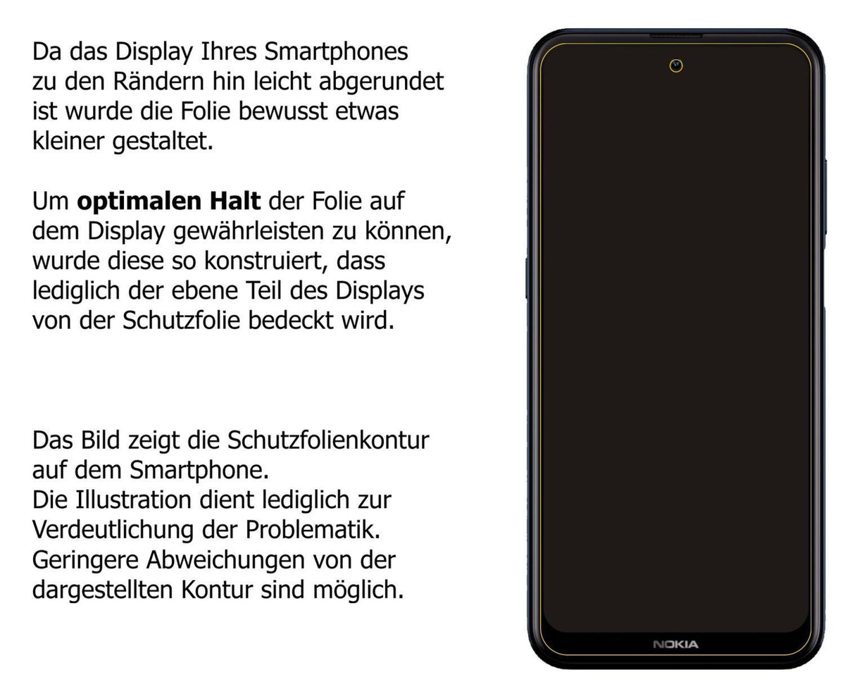 2x 9H Schutzfolie für Nokia X100 Panzerfolie (3)