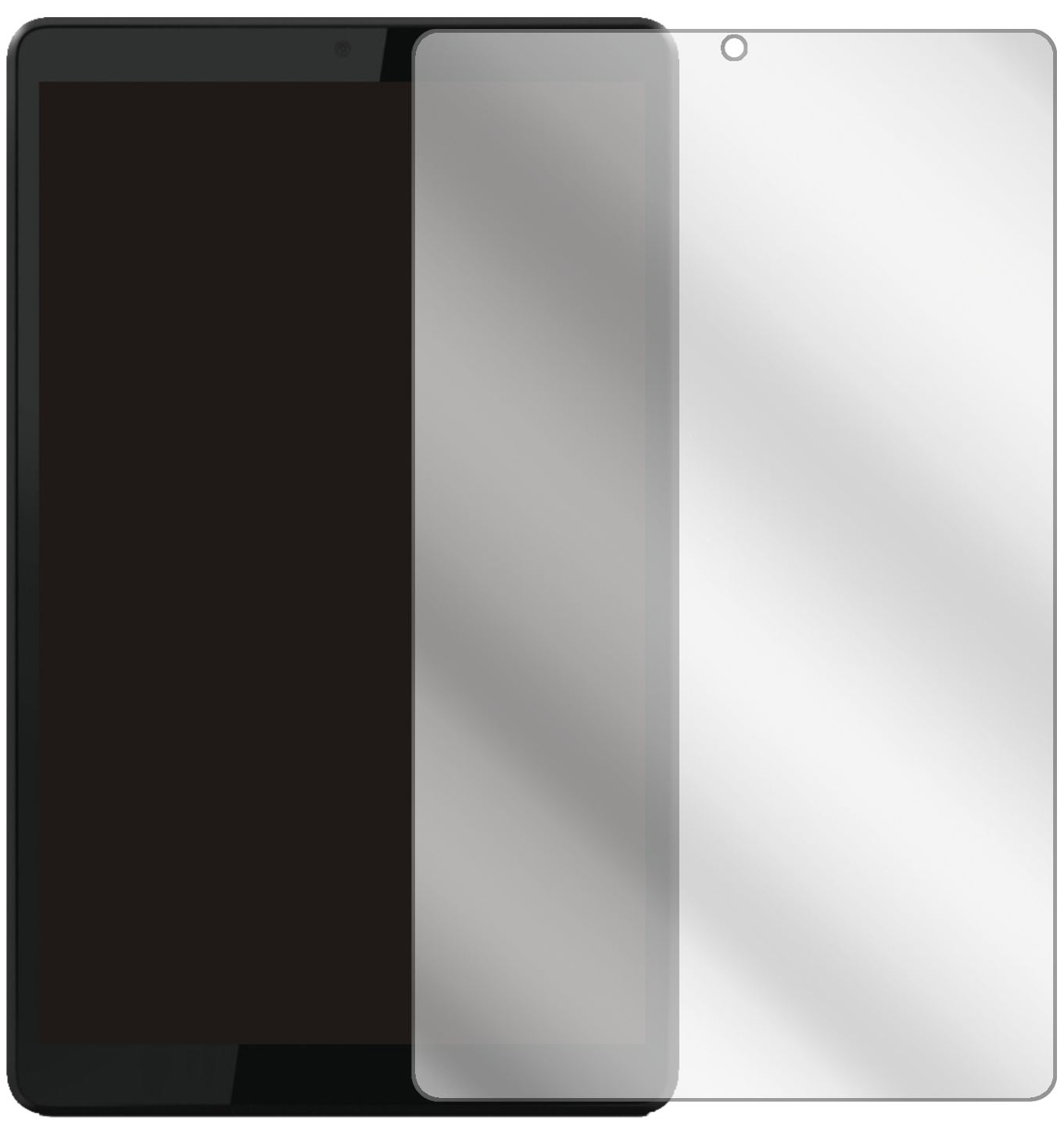 1x Schutzfolie klar für Motorola Tab G20 Display-S (2)