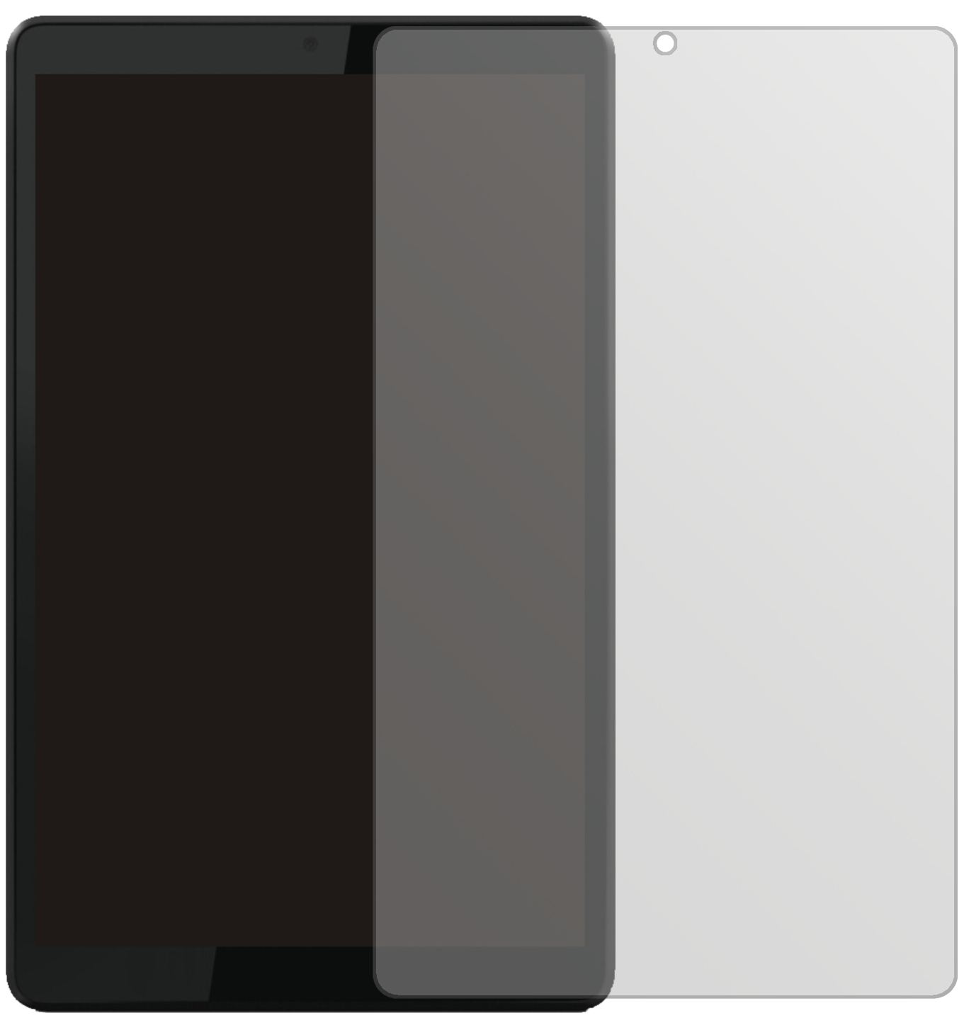 2x Schutzfolie matt für Motorola Tab G20 Display-S (2)