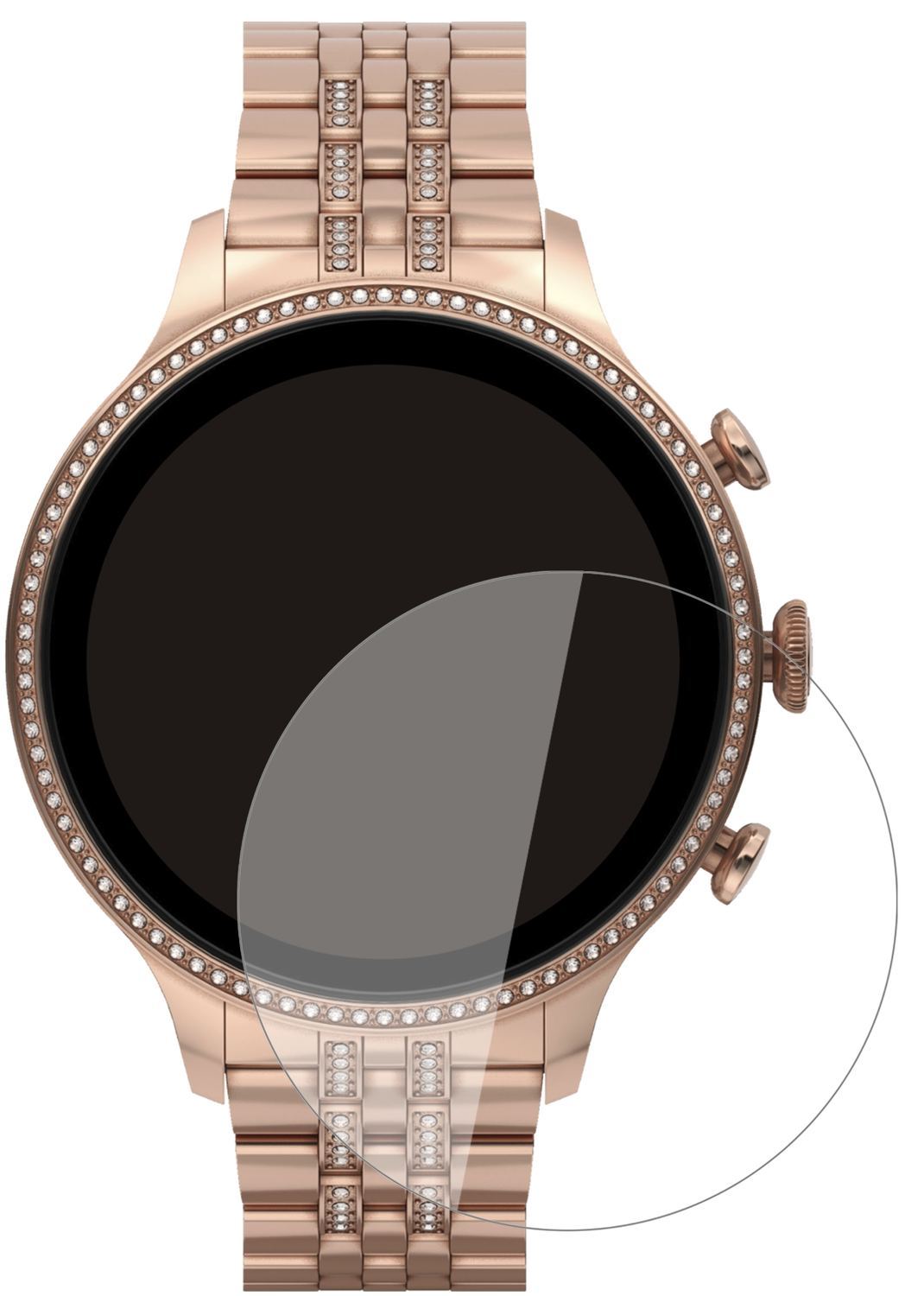 2x 9H Schutzfolie für Fossil Gen 6 (42 mm) Smartwa (2)