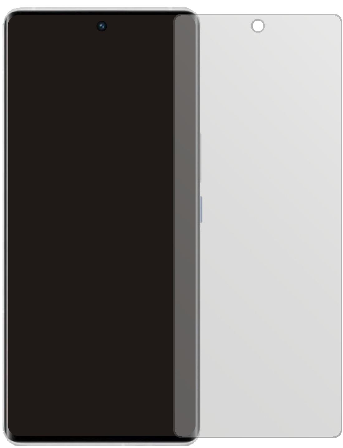 5x Schutzfolie matt für Vivo iQOO 8 Pro Display-Sc (2)
