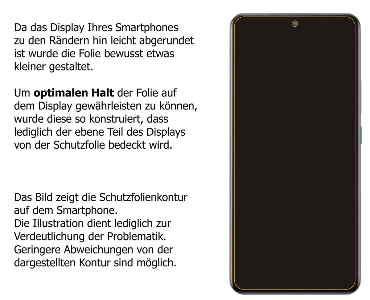 1x 9H Schutzfolie matt für Vivo iQOO 8 Panzerfolie (3)