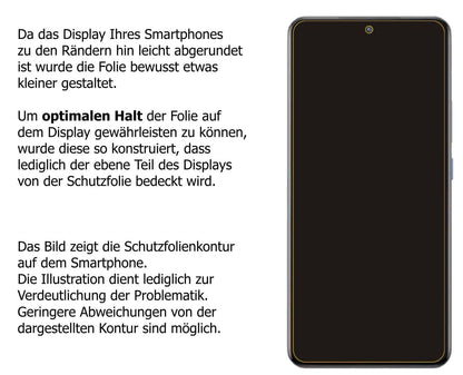 2x 9H Schutzfolie matt für Vivo iQOO 8 Panzerfolie (3)