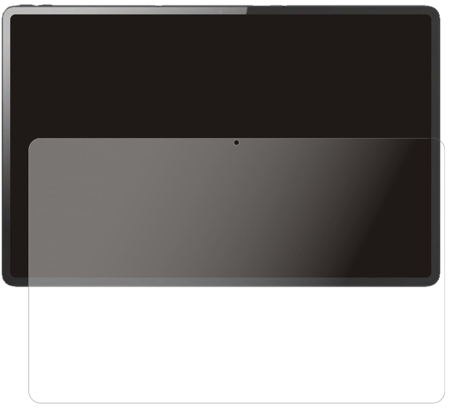 1x 9H Schutzfolie matt für Lenovo Tab P12 Pro Panz (2)