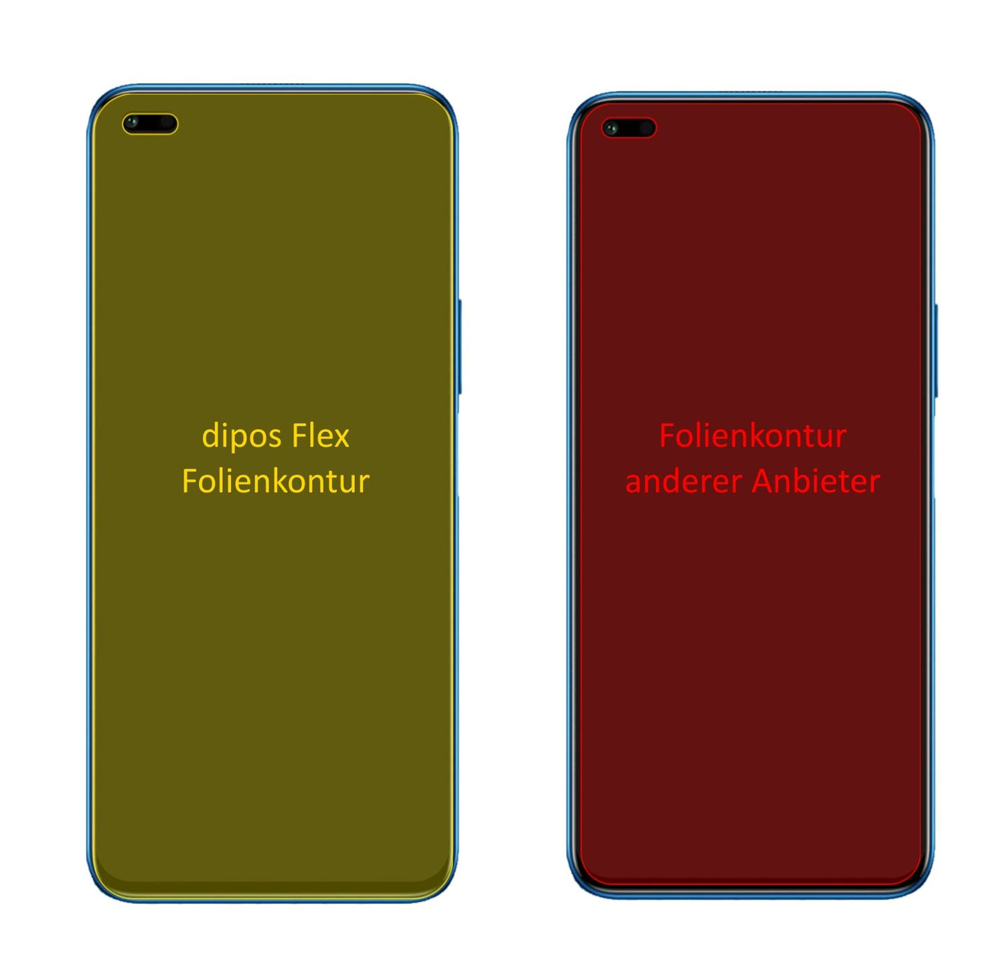 3x 3D Full Cover Schutzfolie für Honor X20 (2)
