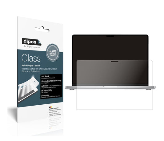 2x 9H Schutzfolie matt für Apple MacBook Pro 14 Zo (1)