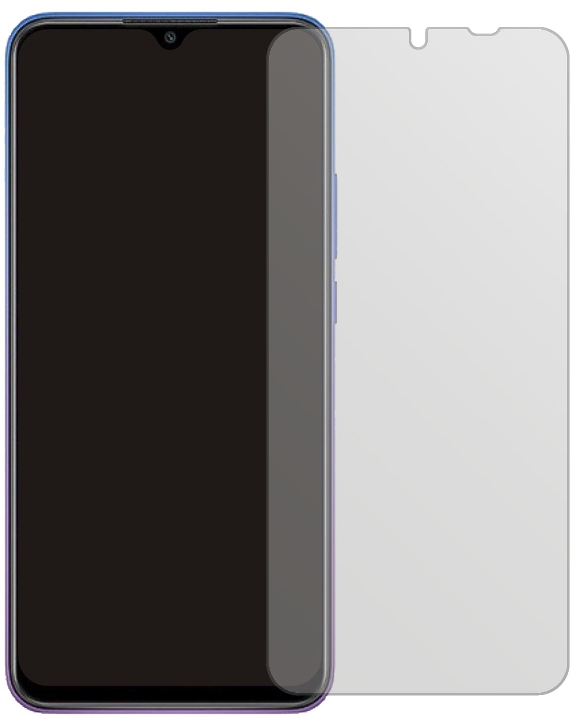 5x Schutzfolie matt für Xiaomi Redmi 9 Prime Displ (2)