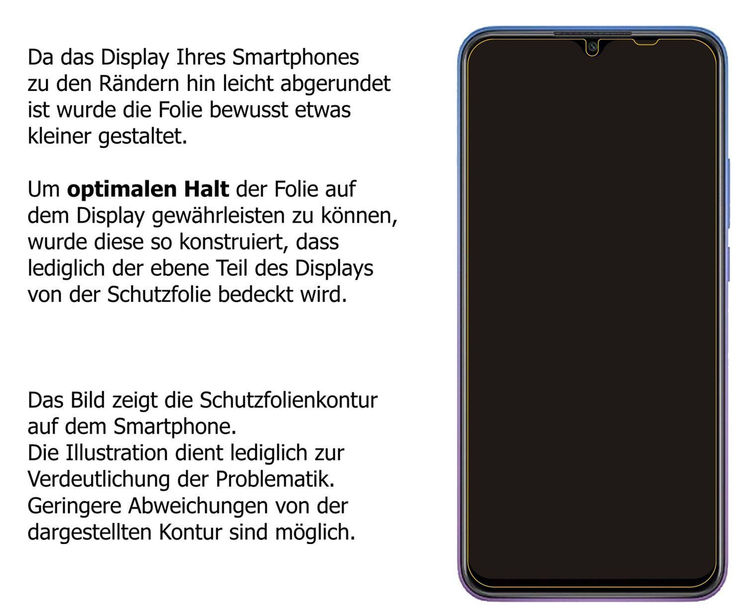 2x Schutzfolie matt für Xiaomi Redmi 9 Prime Displ (6)