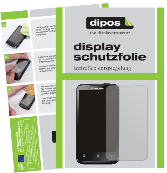 6x Schutzfolie matt für Lenovo A316i Display-Schut (1)