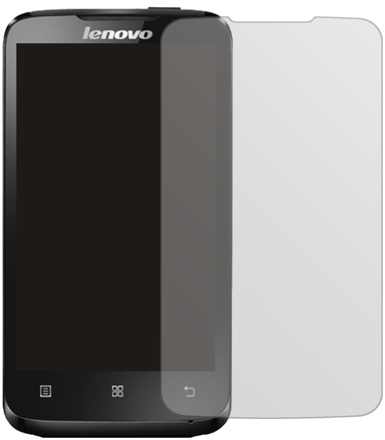 6x Schutzfolie matt für Lenovo A316i Display-Schut (2)