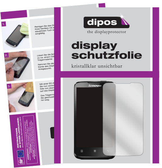 6x Schutzfolie klar für Lenovo A316i Display-Schut (1)