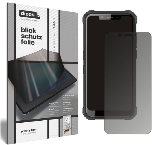 Blickschutzfolie für Oukitel WP9 matt Schutzfolie  (1)