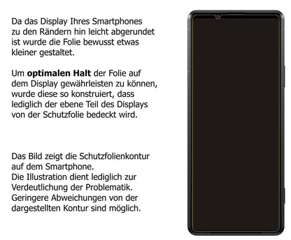 Blickschutzfolie für Sony Xperia Pro-I matt Schutz (5)