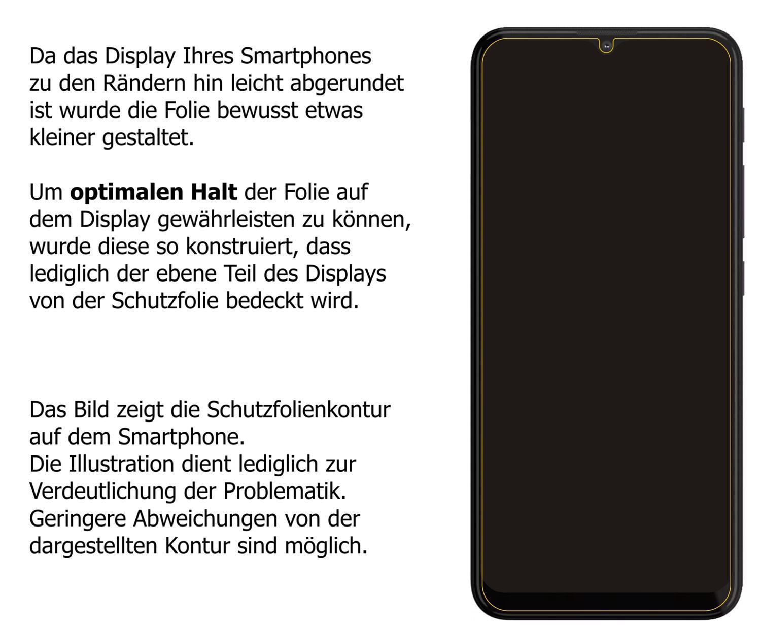 2x Schutzfolie matt für Lenovo K13 Note Display-Sc (6)