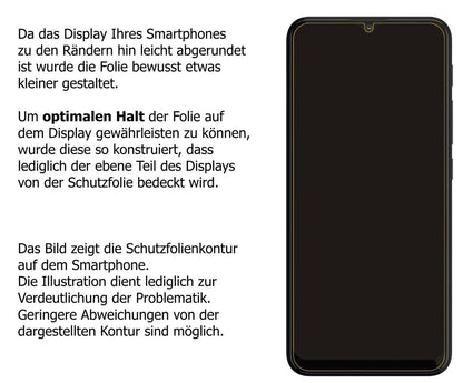 2x Schutzfolie matt für Lenovo K13 Note Display-Sc (6)