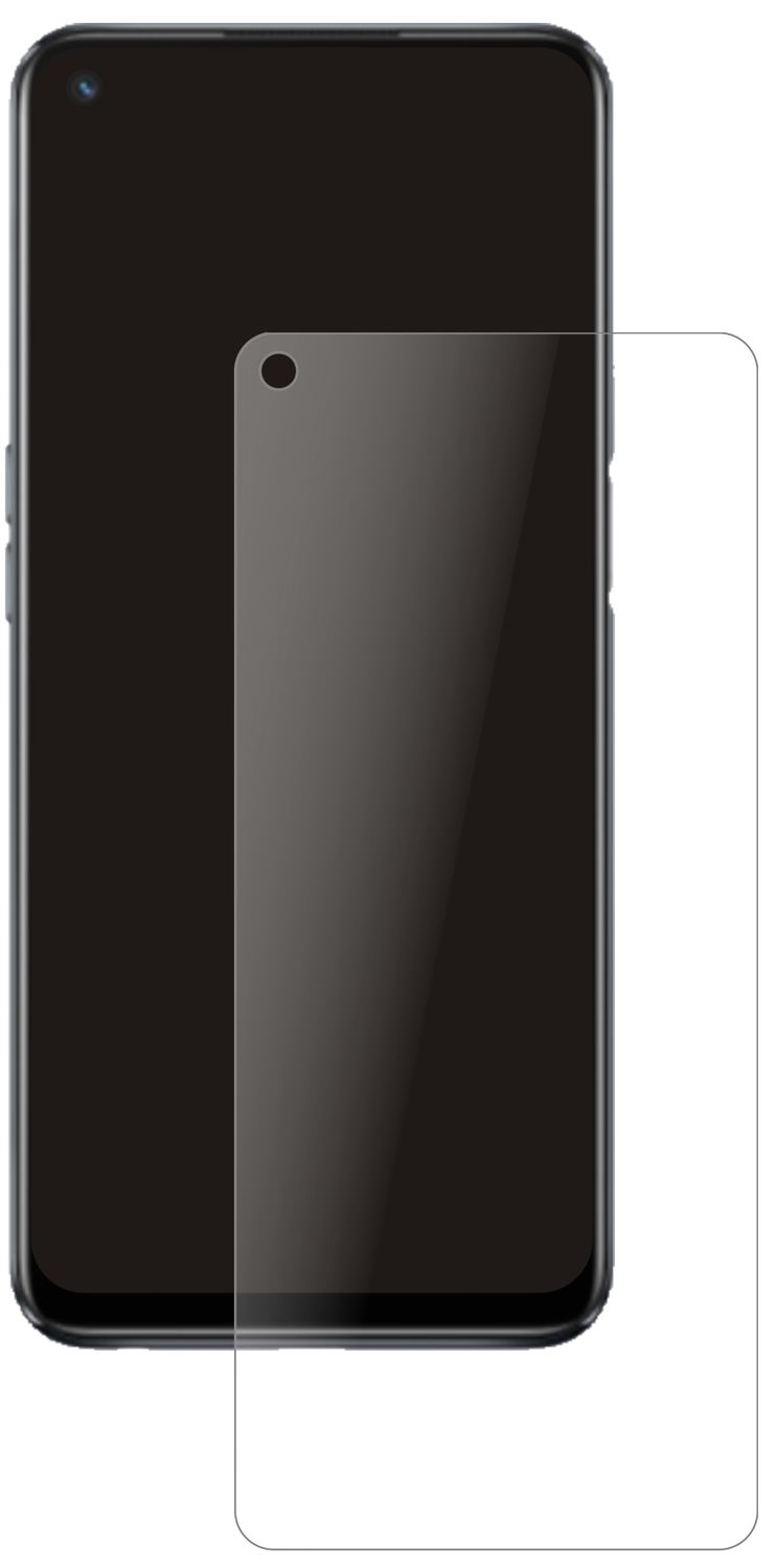 1x 9H Schutzfolie matt für Oppo A93s 5G Panzerfoli (2)