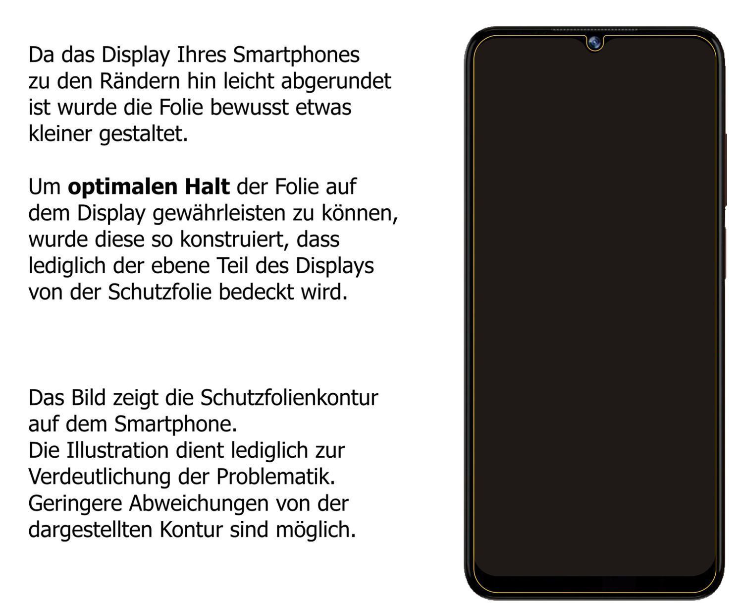 1x 9H Schutzfolie für Doogee N40 Pro Panzerfolie (3)