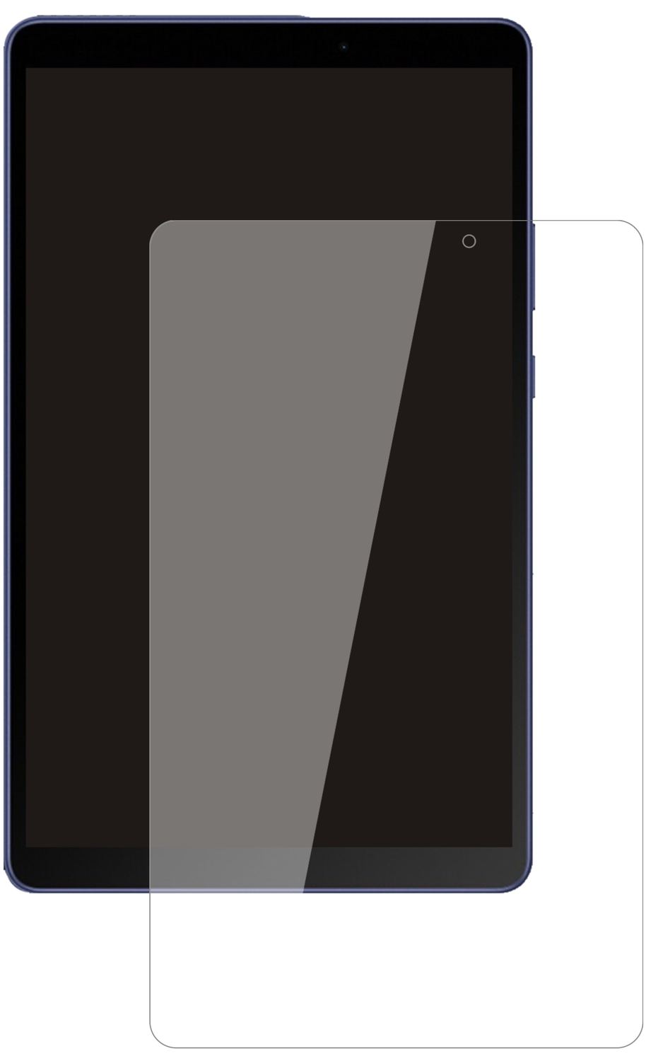 1x 9H Schutzfolie für Honor Tablet X7 8 Zoll Panze (2)