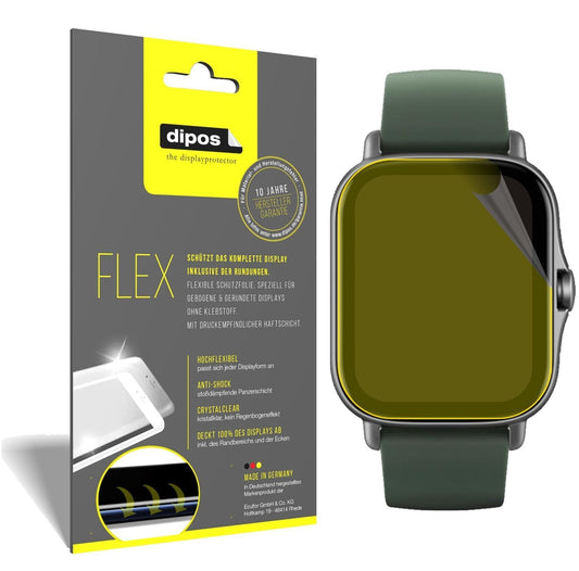 2x 3D Full Cover Schutzfolie für Amazfit GTR 2e (1)