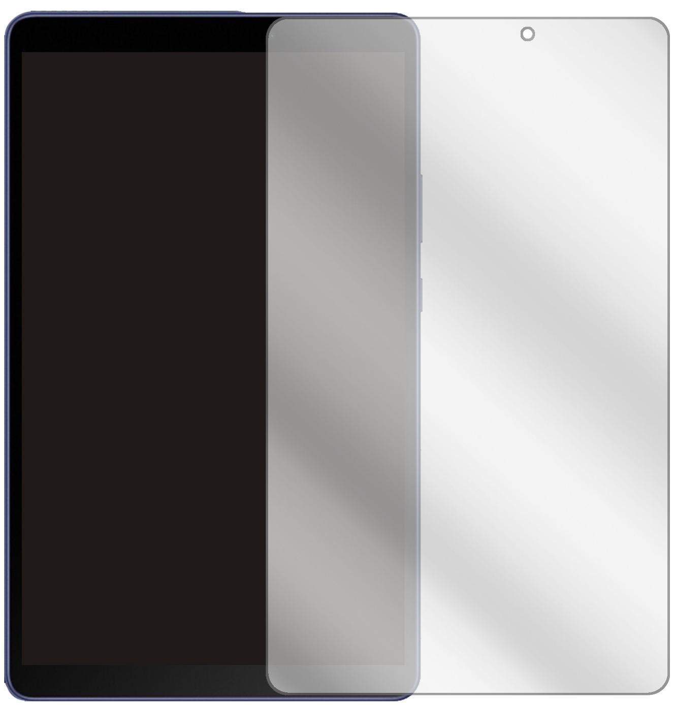 2x Schutzfolie klar für Honor Tablet X7 8 Zoll Dis (2)