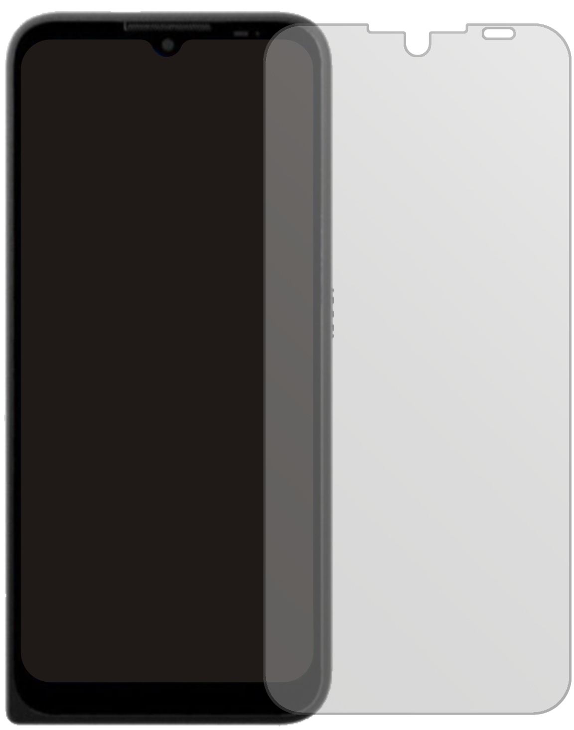 5x Schutzfolie matt für Motorola Defy (2021) Displ (2)