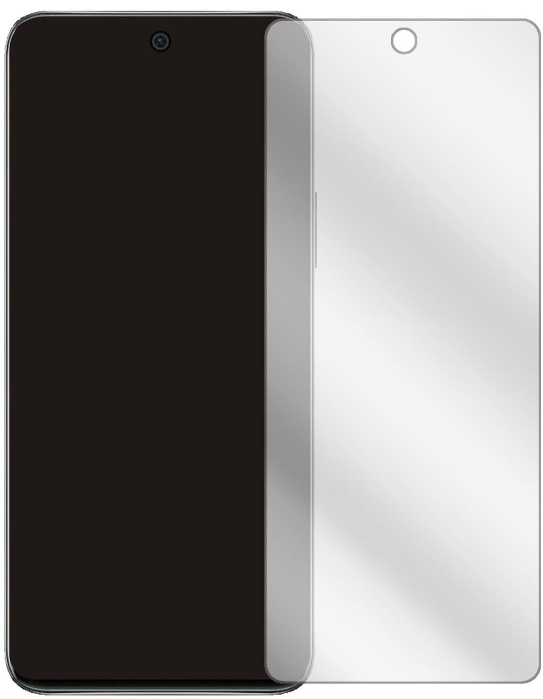 2x Schutzfolie klar für Honor X20 SE Display-Schut (2)