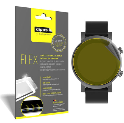 2x 3D Full Cover Schutzfolie für TicWatch E3 Smart (1)