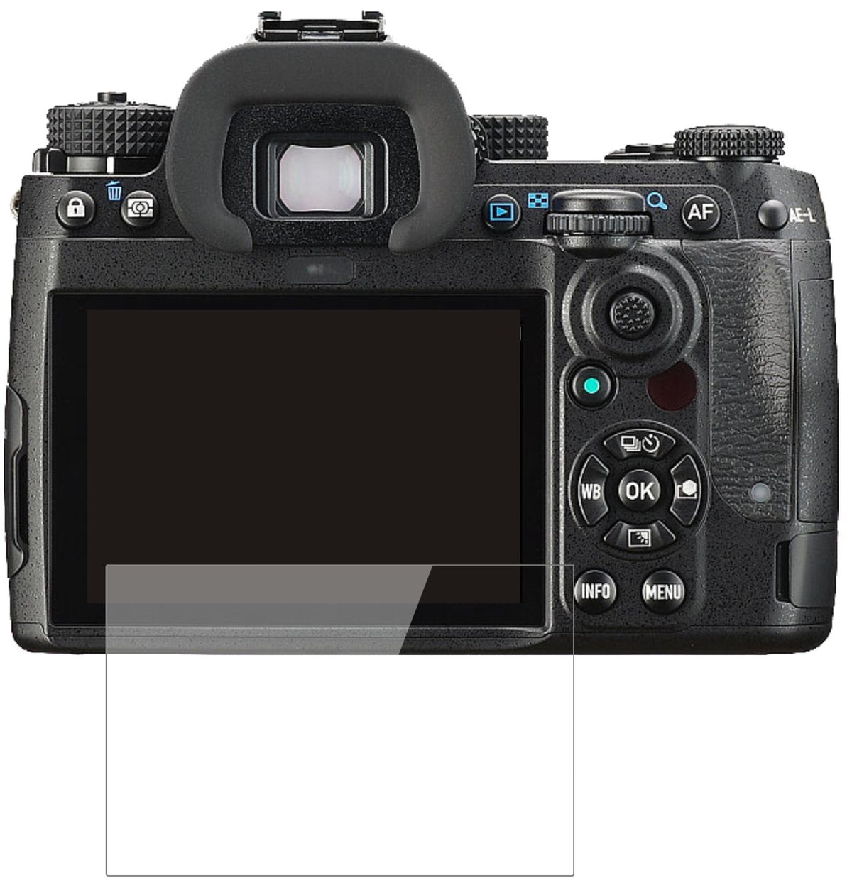 2x 9H Schutzfolie für Pentax K-3 III Panzerfolie (2)