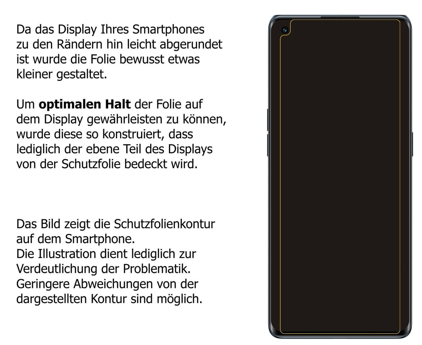 2x 9H Schutzfolie matt für Oppo Reno6 Pro Panzerfo (3)