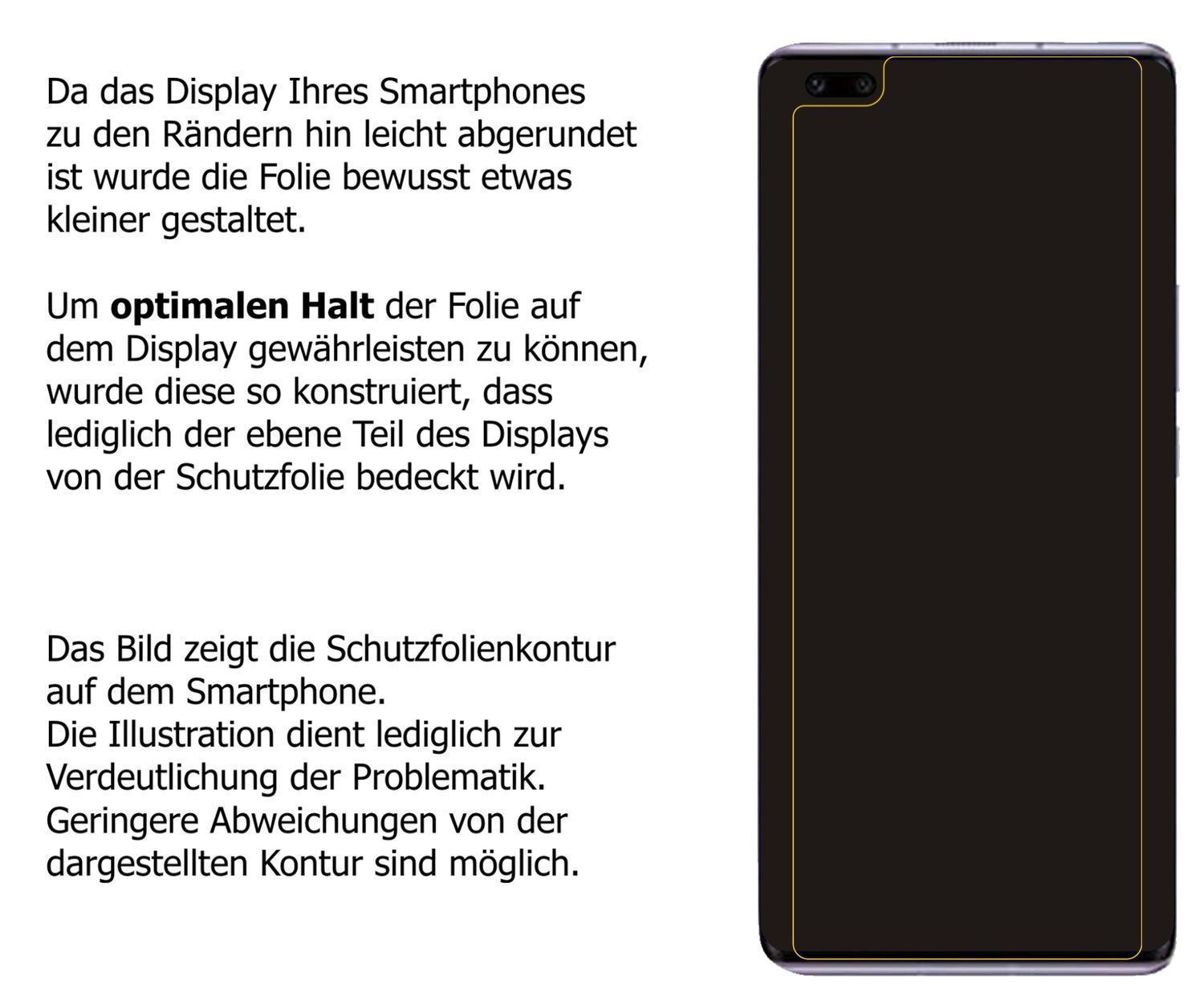 Blickschutzfolie für Huawei Nova 9 Pro matt Schutz (5)