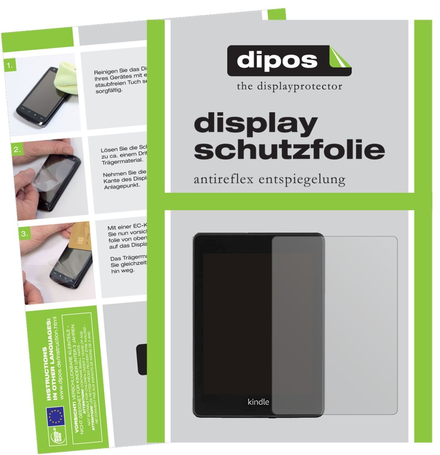 1x Schutzfolie matt für Amazon Kindle Paperwhite ( (1)