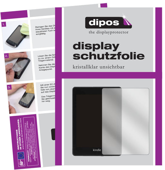 1x Schutzfolie klar für Amazon Kindle Paperwhite ( (1)