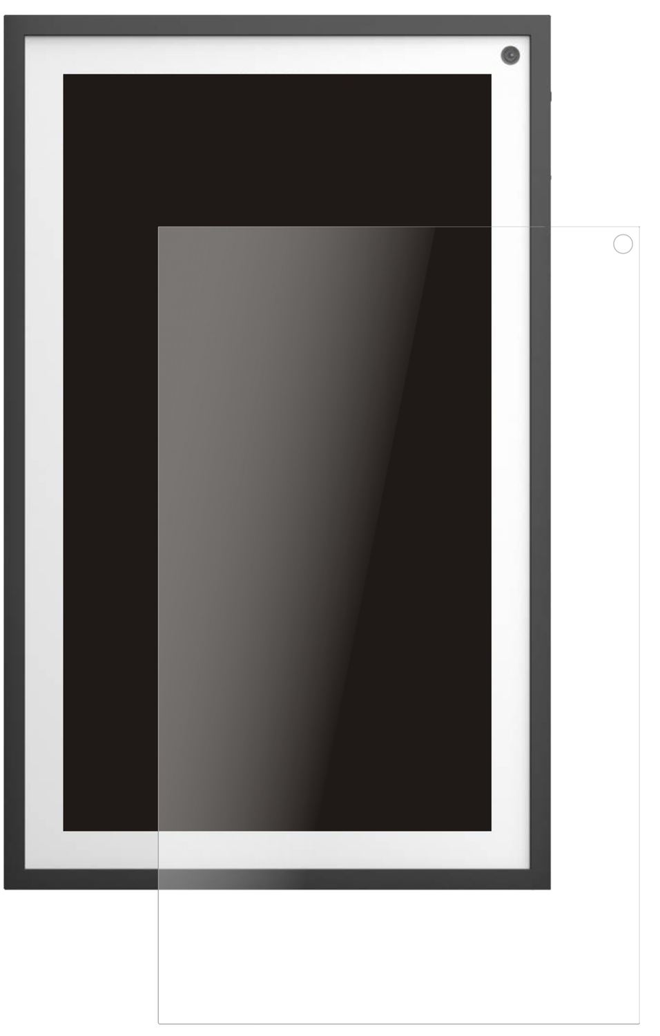 1x 9H Schutzfolie matt für Amazon Echo Show 15 (20 (2)