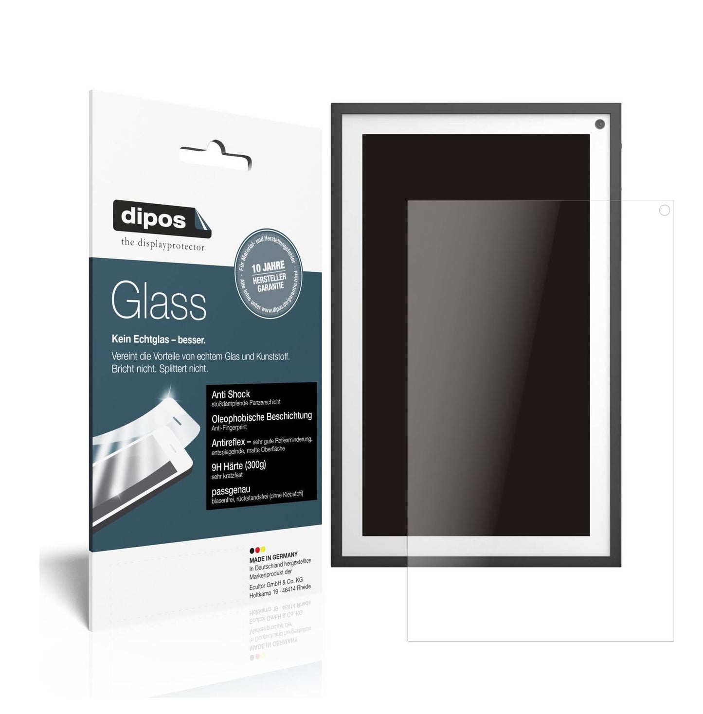 2x 9H Schutzfolie matt für Amazon Echo Show 15 (20 (1)